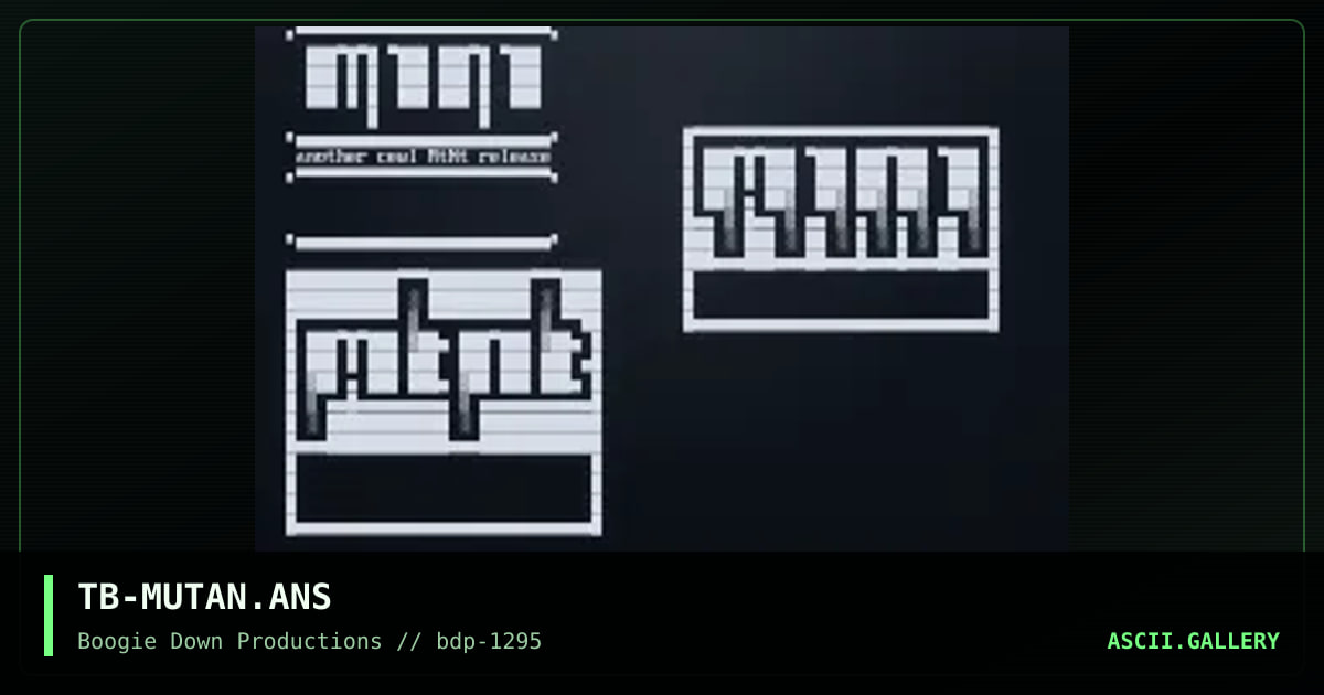 File_idzzz Mutant, by the bountyhunter, 1995