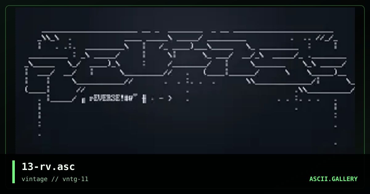 13-rv.asc, by untagged, 1997