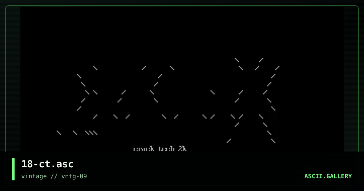18-ct.asc, by untagged, 1997
