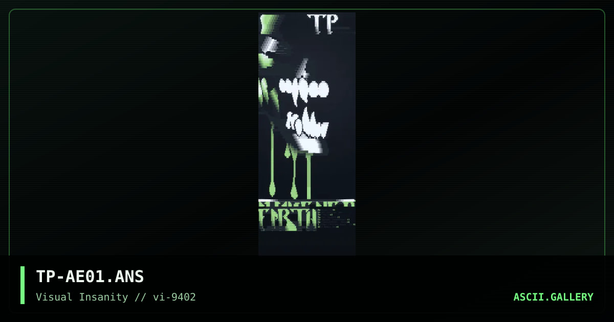 TP-AE01.ANS, by terminal psychosis, 1994