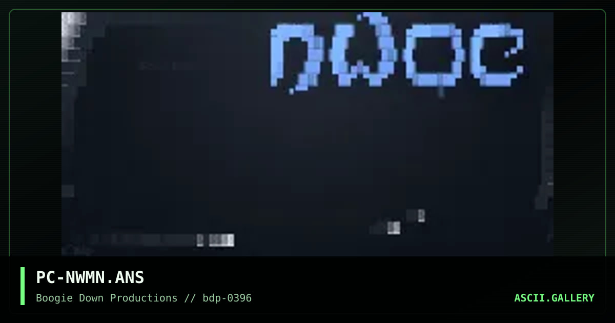 NWOC Main Menu Set, by pyroclasm, 1996
