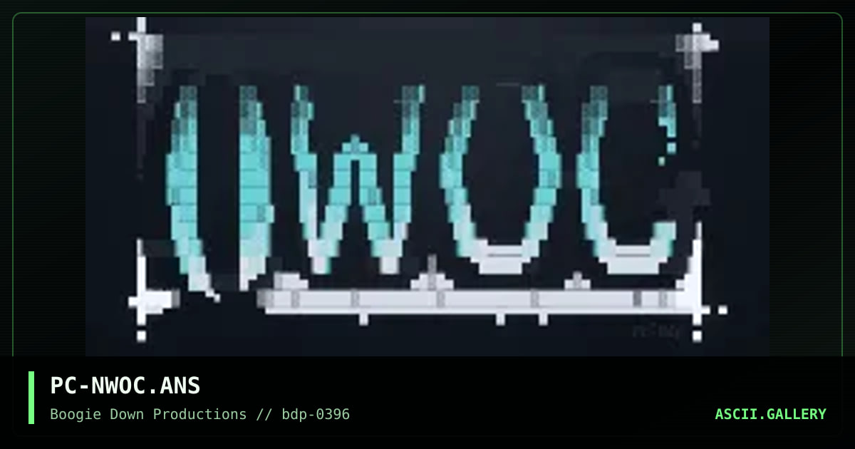 NWOC Intro, by pyroclasm, 1996