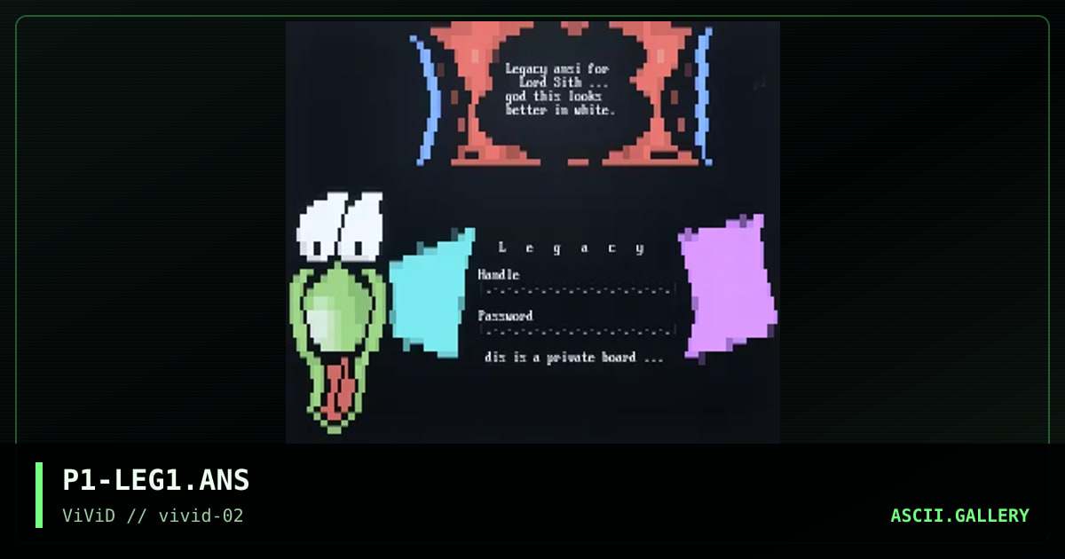 P1-LEG1.ANS, by paranormal intensity, 1997