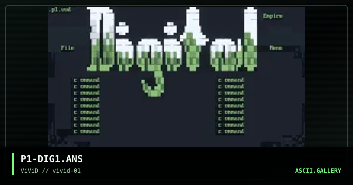 P1-DIG1.ANS, by paranormal intensity, 1997