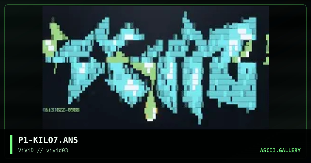 P1-KILO7, by paranormal intensity, 1998