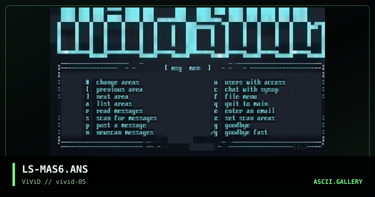 LS-MAS6.ANS, by lord sith, 1998