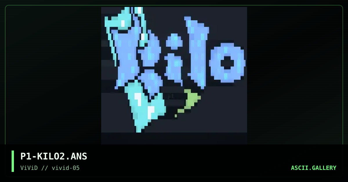 P1-KILO2.ANS, by paranormal intensity, 1998