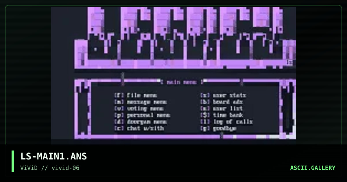 LS-MAIN1.ANS, by lord sith, 1998