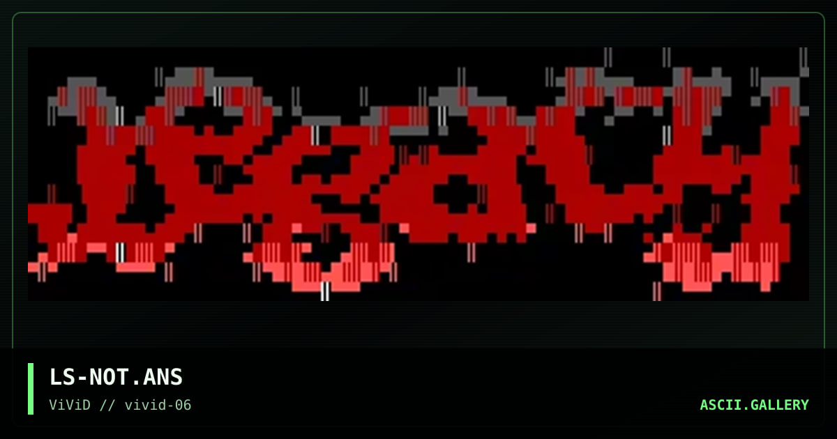 LS-NOT.ANS, by lord sith, 1998