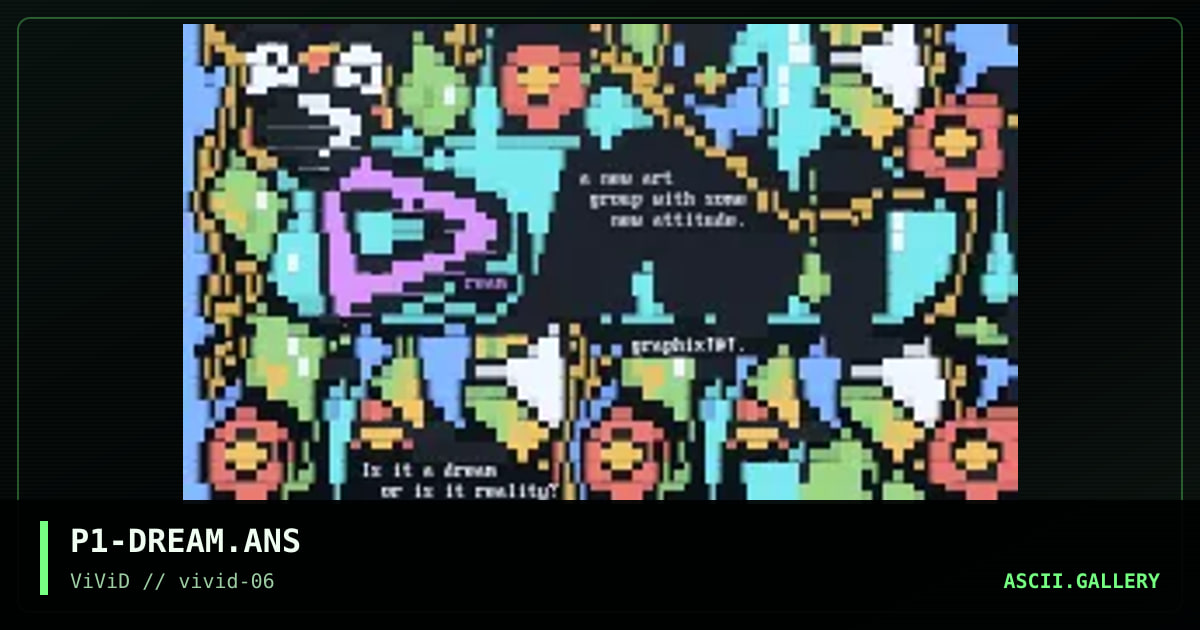 P1-DREAM.ANS, by paranormal intensity, 1998