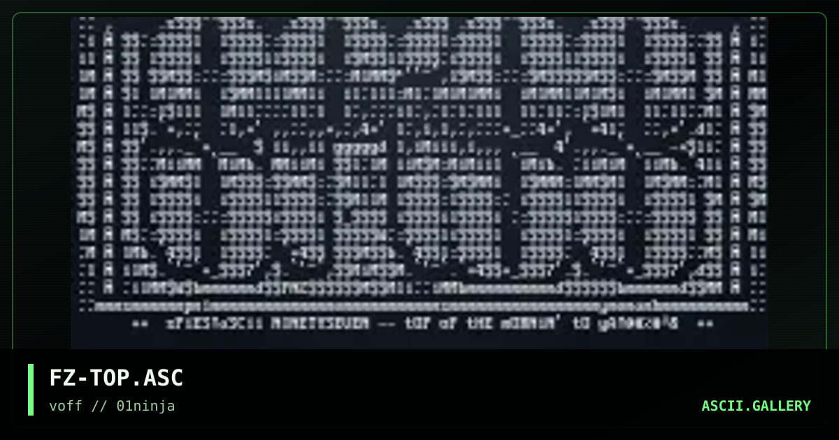 FZ-TOP.ASC, by fonzie, 1997