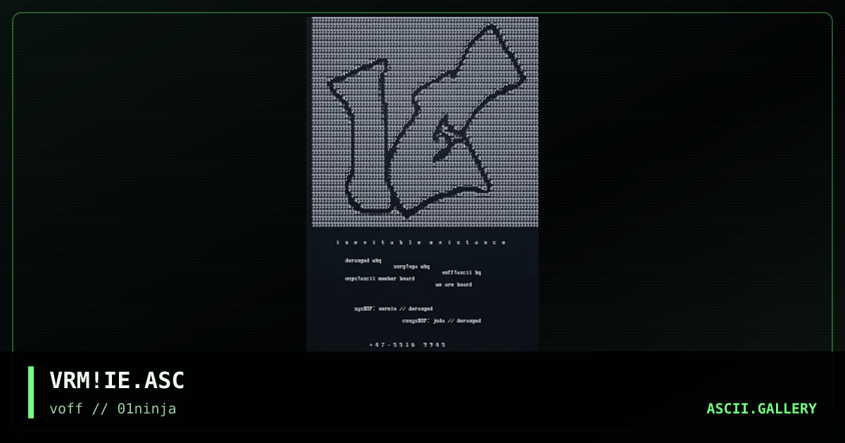 VRM!IE.ASC, by vermin, 1997