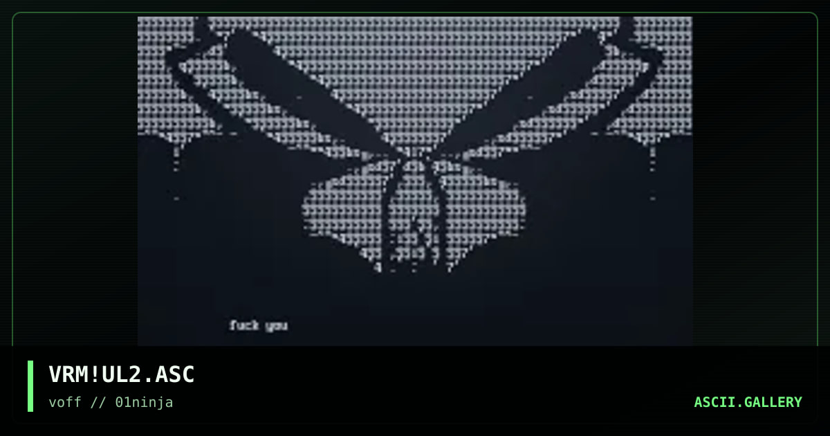 VRM!UL2.ASC, by vermin, 1997