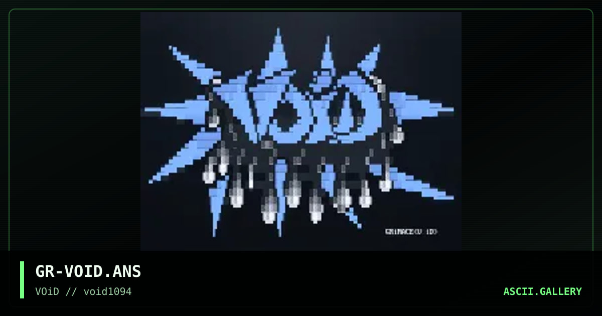 VOiD LoGo, by grimace, 1994