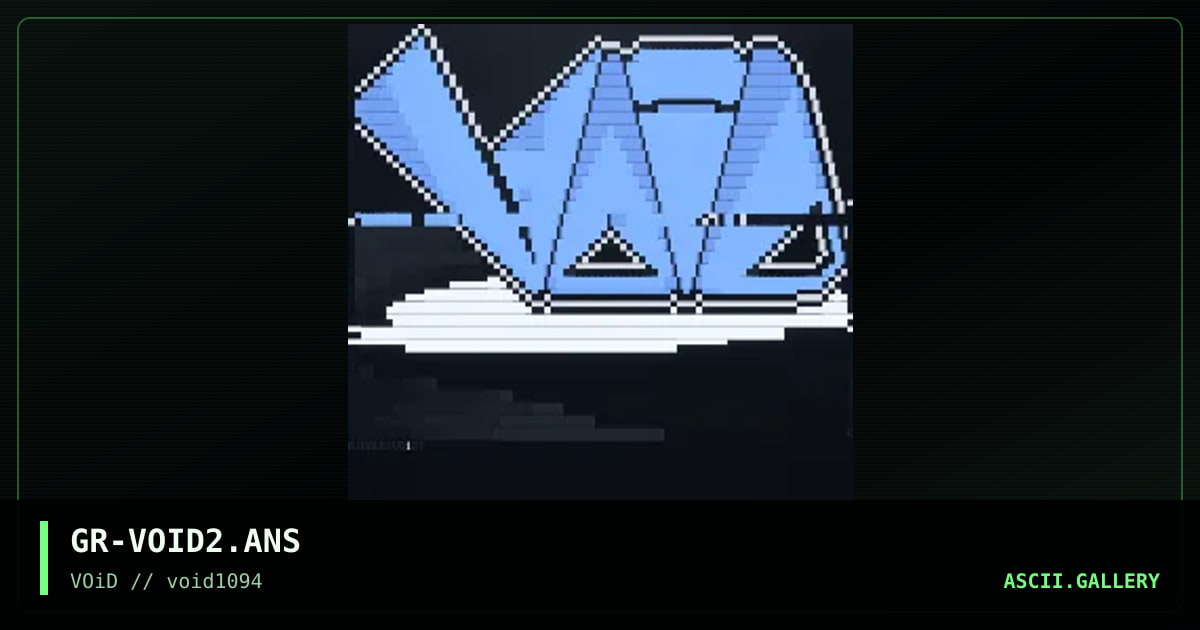 VOiD LoGo, by grimace, 1994