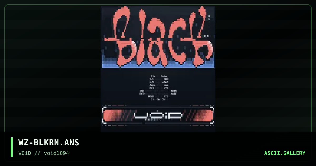 BLACK RAiN, by weazel, 1994