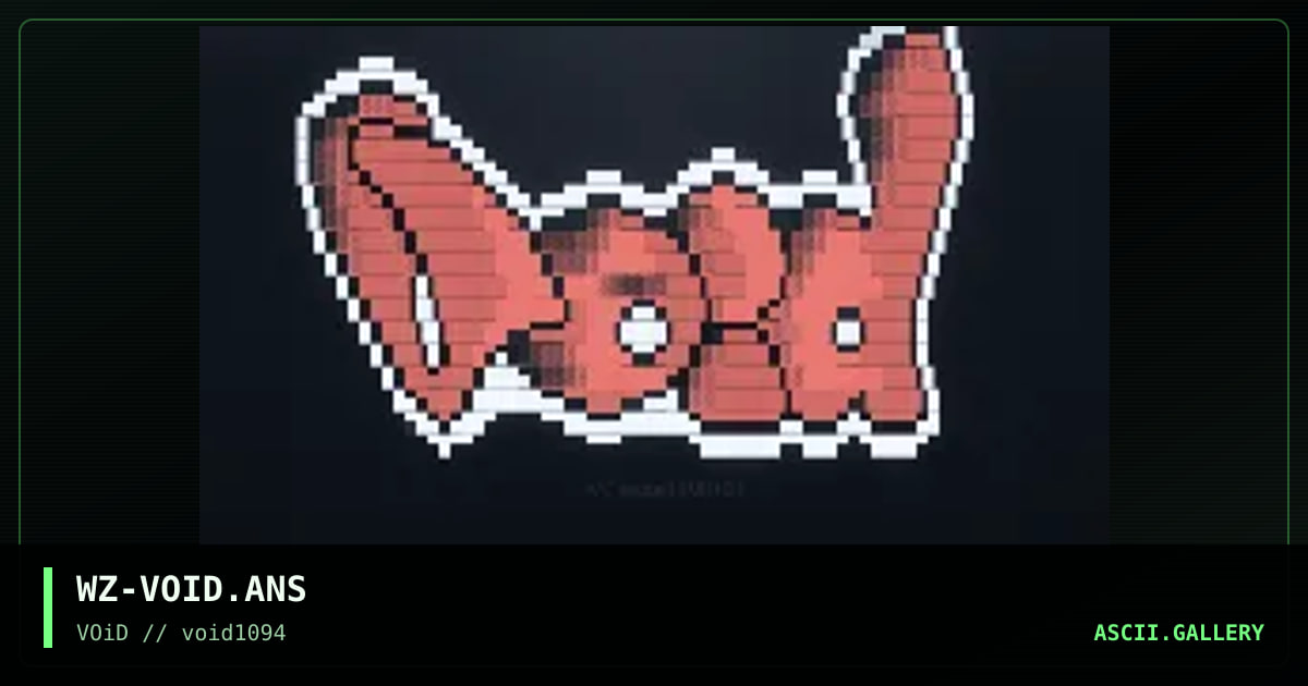 VOiD LoGo, by weazel, 1994