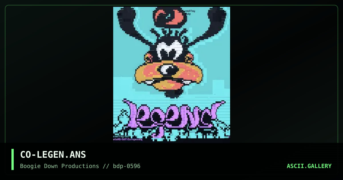 Legend, by coeffey, 1996