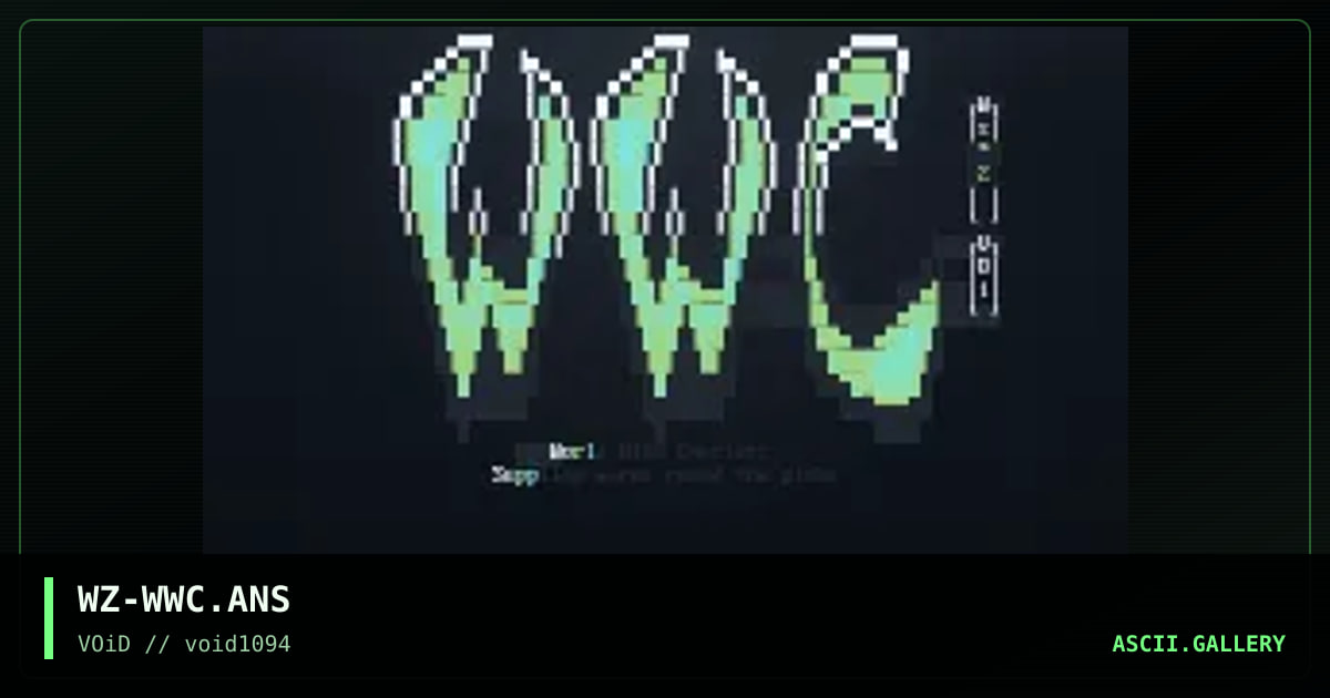 World Wide Couriers, by weazel, 1994