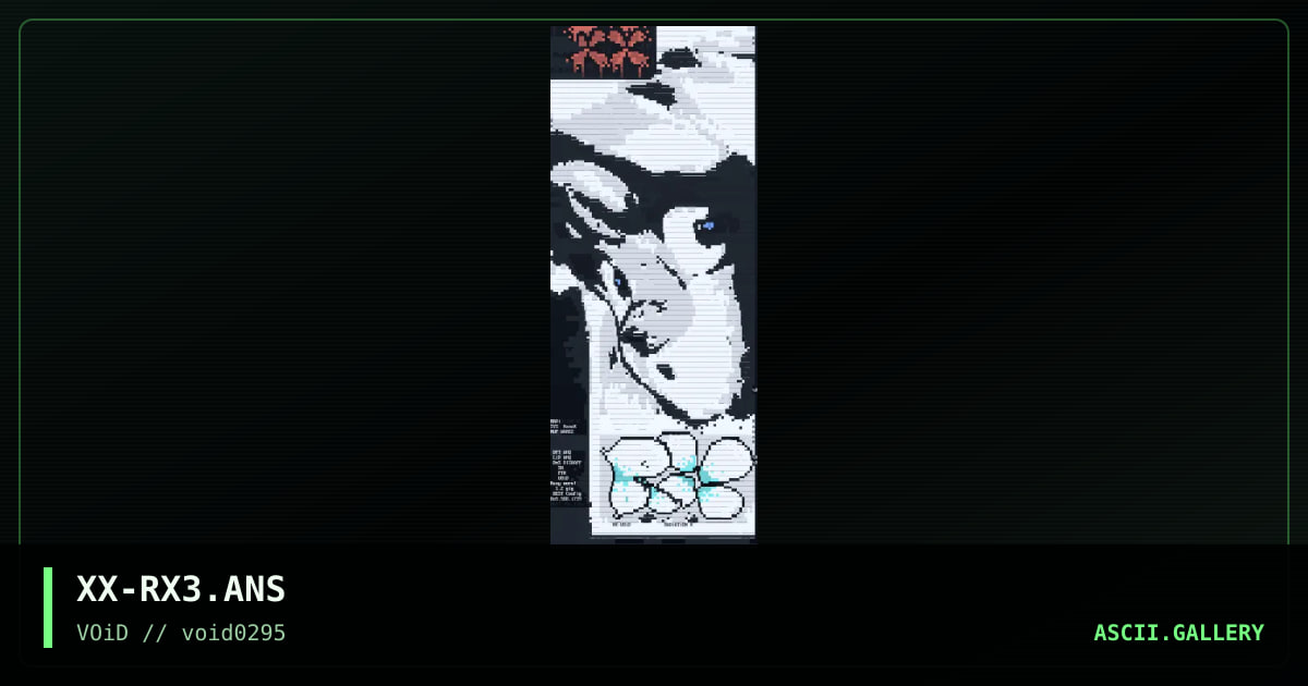 Radiation X, by xanax, 1995