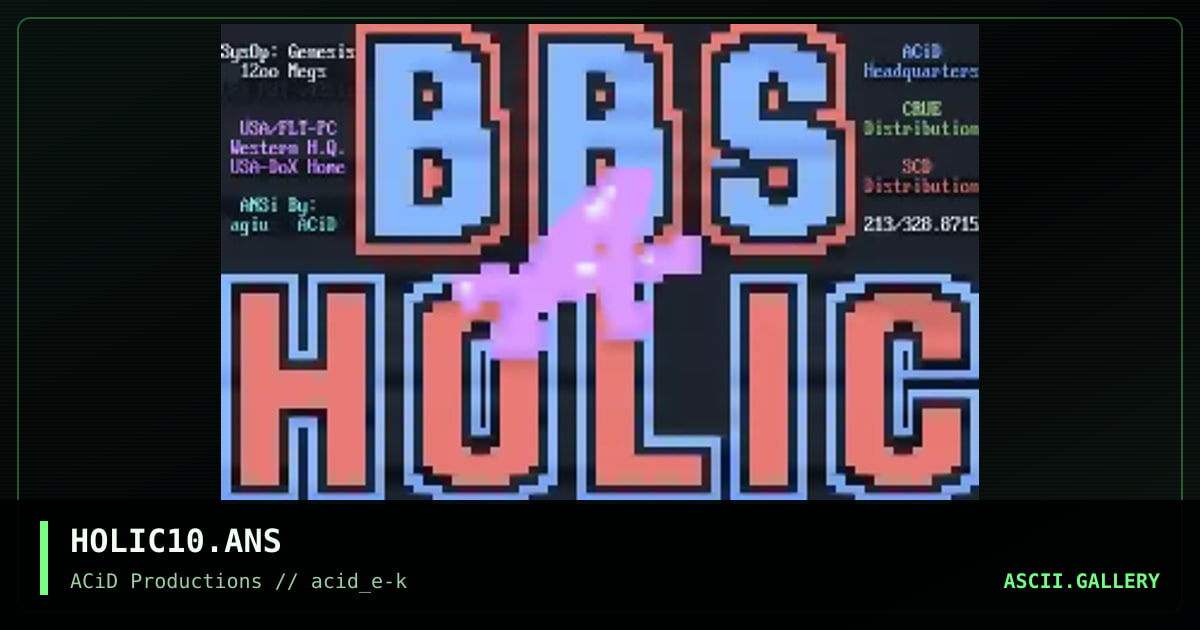 HOLIC10.ANS, by magius, 1990