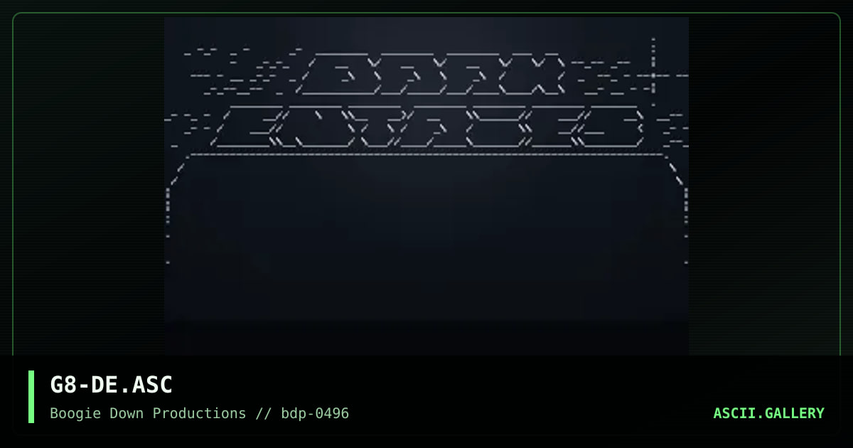 dark entries, by gatekeeper, 1996