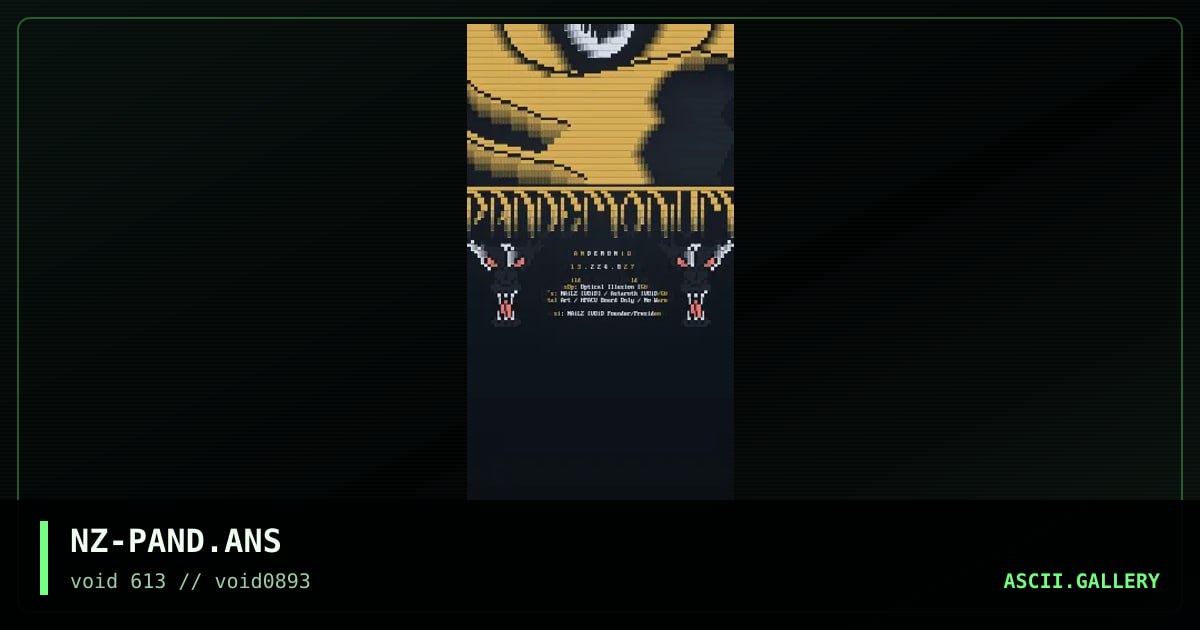 NZ-PAND.ANS, by nailz, 1993
