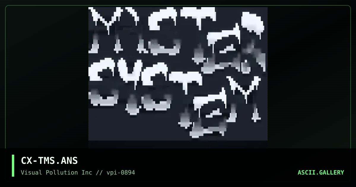 CX-TMS.ANS, by charlie x, 1994