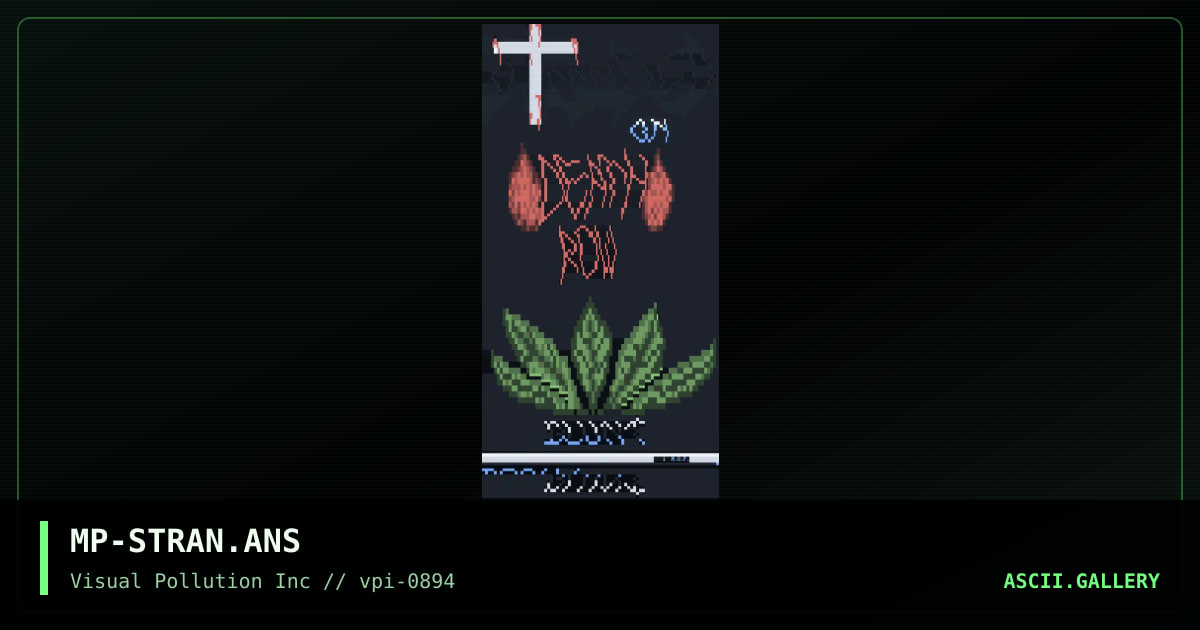 MP-STRAN.ANS, by master of puppets, 1994