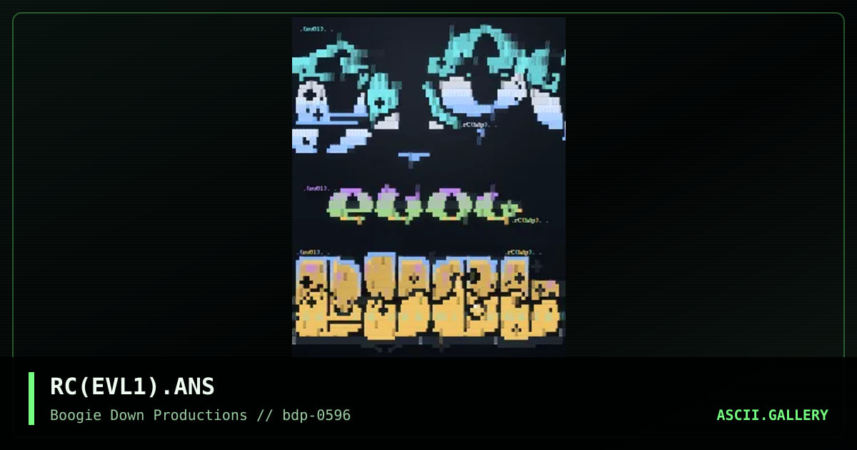.ev0l(logo). ., by rotting christ, 1996