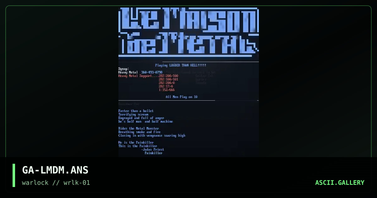 GA-LMDM.ANS, by gossamer axe, 1997