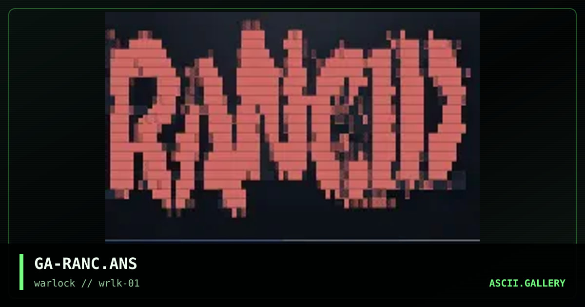 GA-RANC.ANS, by gossamer axe, 1997