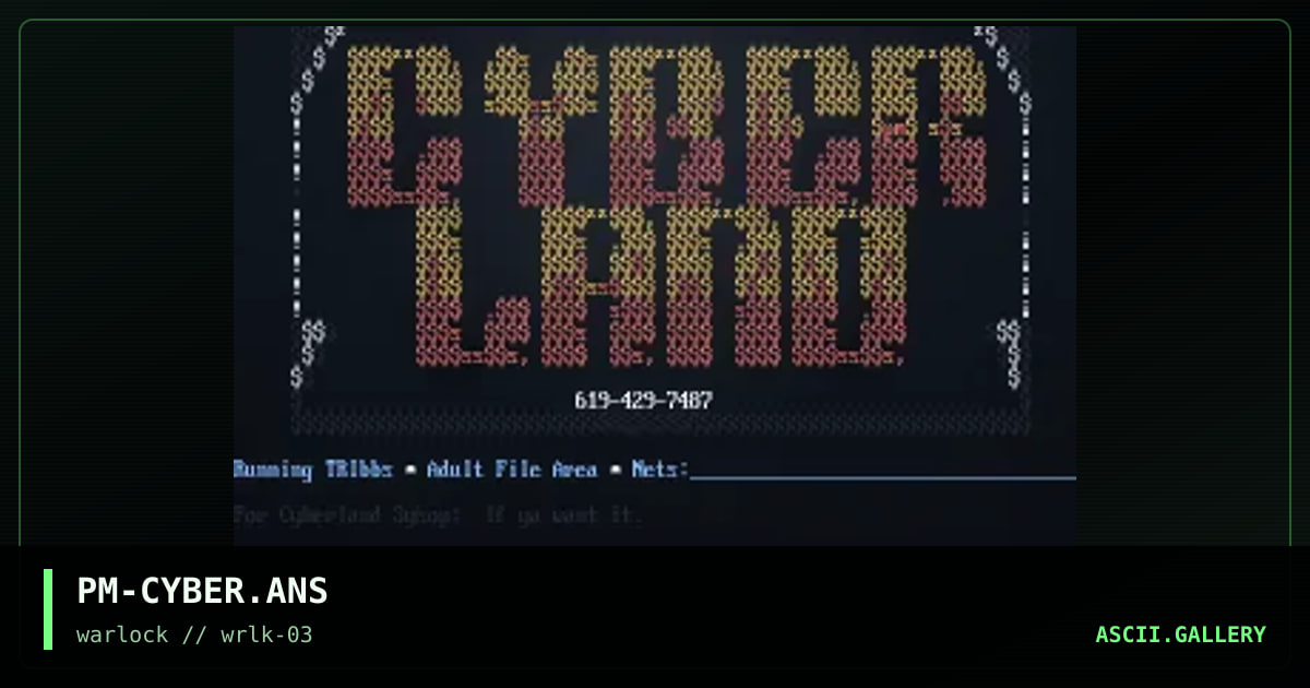 PM-CYBER.ANS, by precious metal, 1997