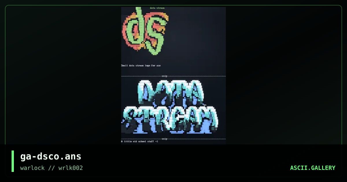 ga-dsco.ans, by untagged, 2001