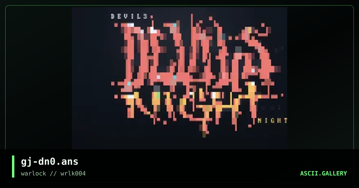 gj-dn0.ans, by grymmjack, 2001