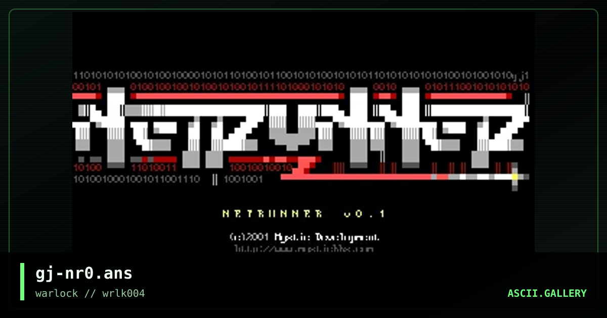 gj-nr0.ans, by grymmjack, 2001