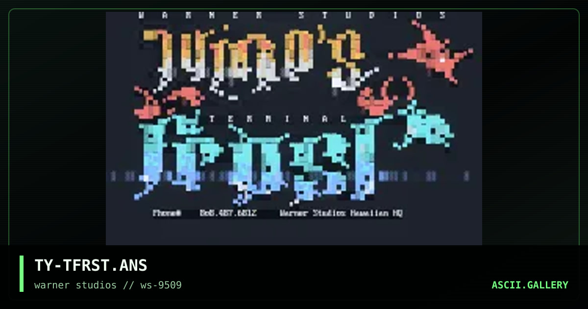 terminal frost, by tyme warner, 1995