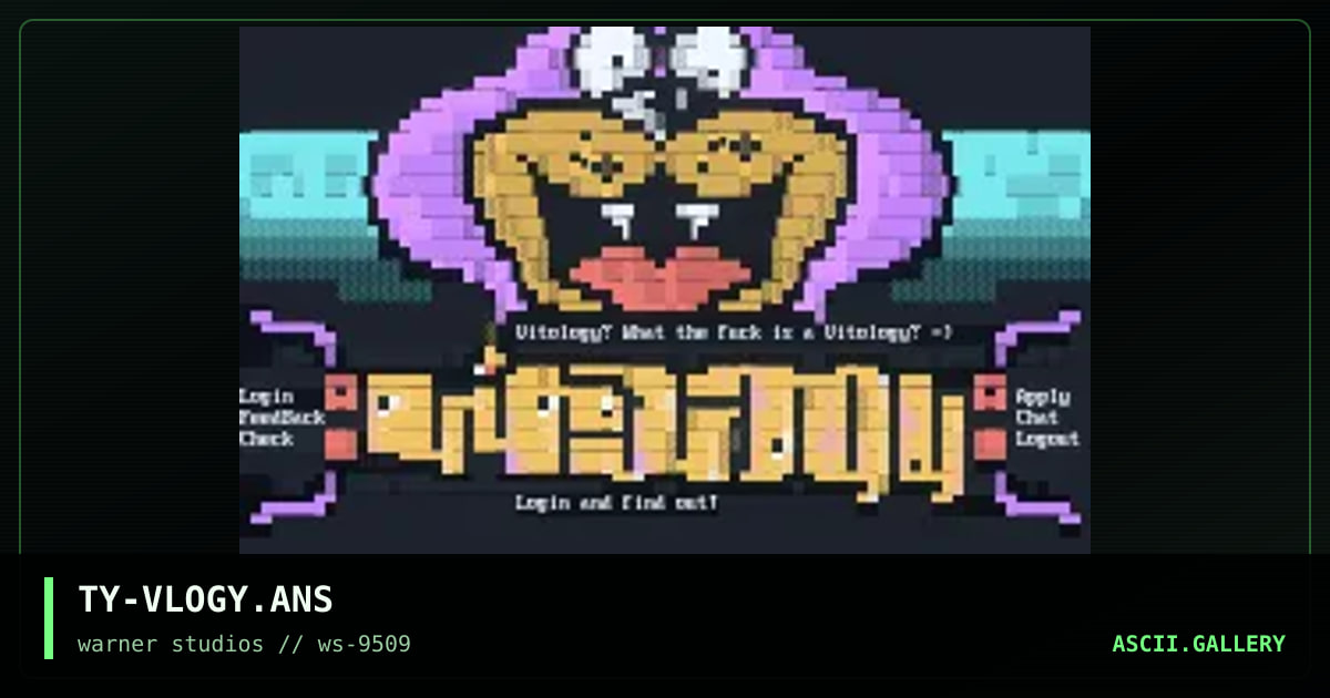 prof's vitology, by tyme warner, 1995