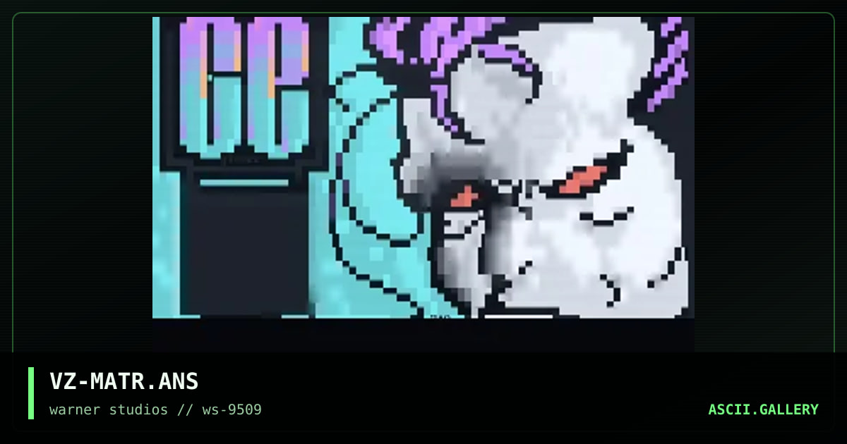 matrix ansi, by voiz, 1995