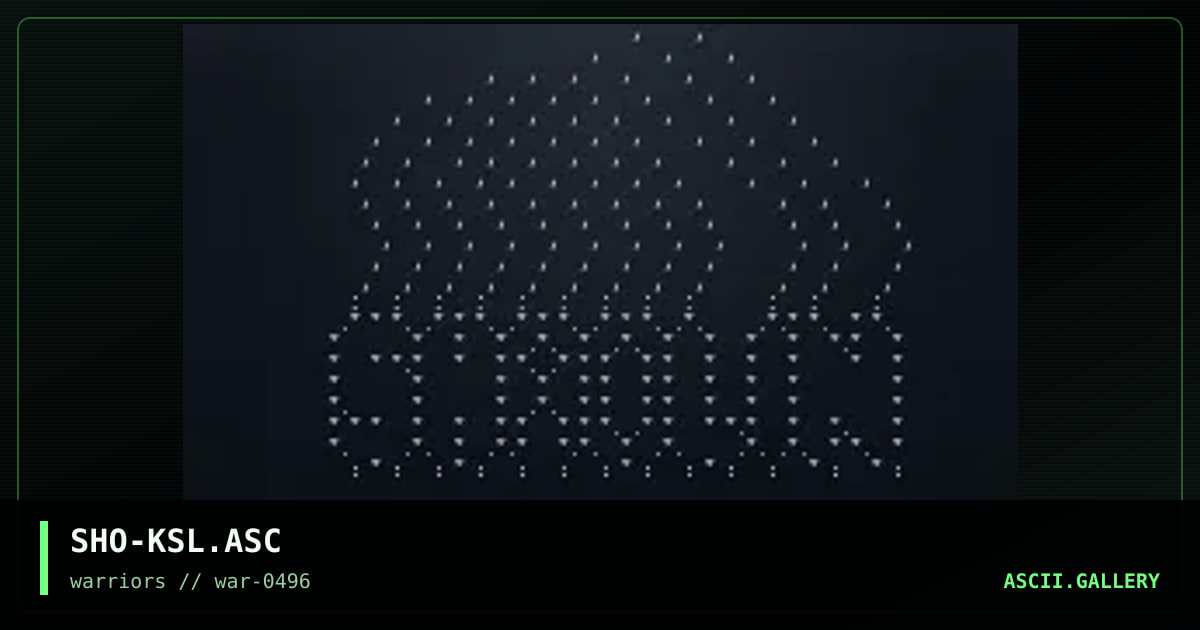 Footer, by shaolin, 1996