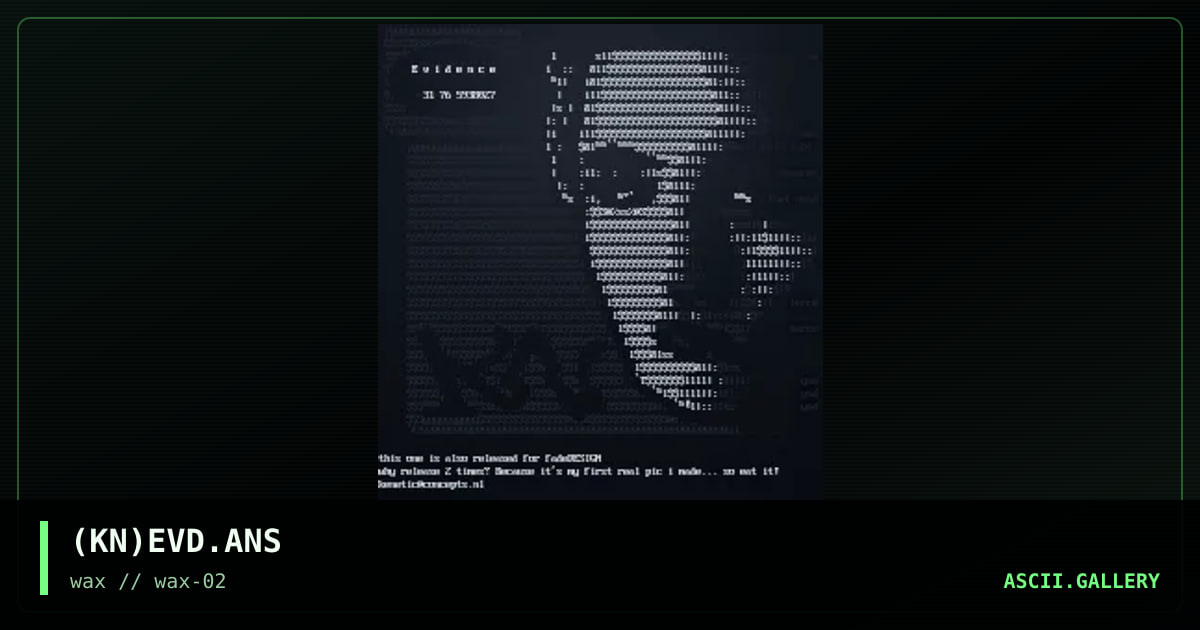 (KN)EVD.ANS, by kenetic, 1997