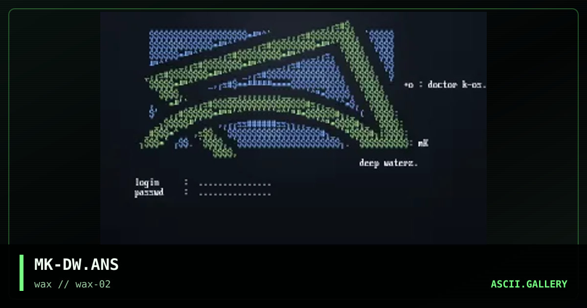 MK-DW.ANS, by mankind, 1997