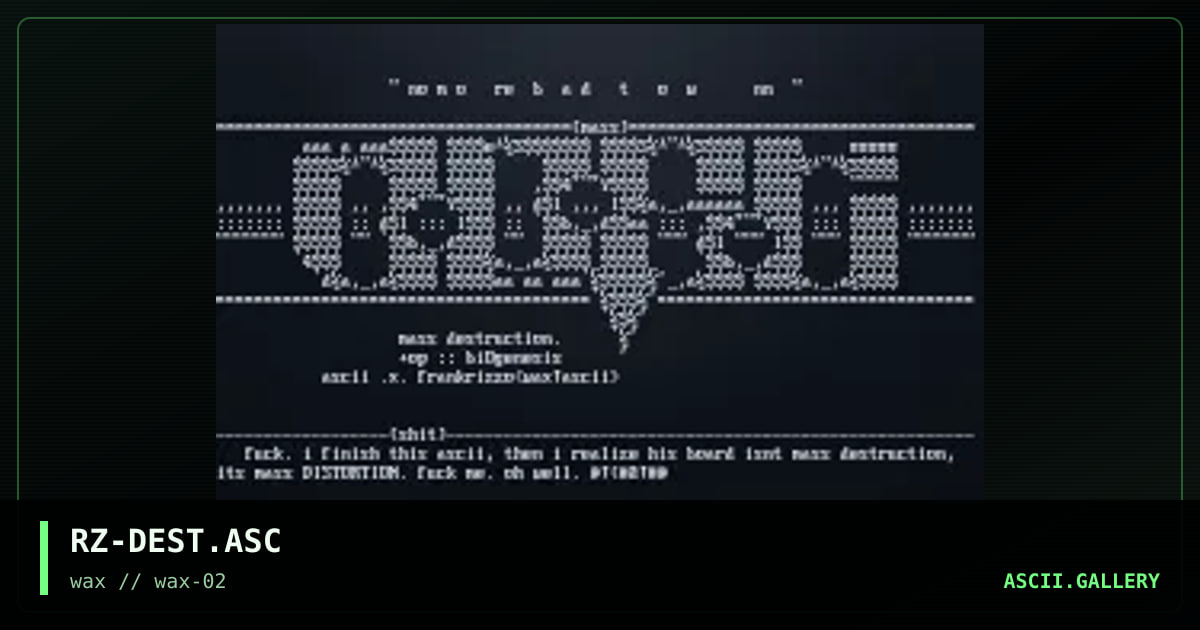mass d., by frankrizzo, 1997