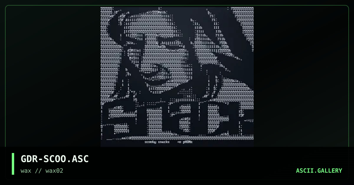GDR-SCOO.ASC, by gravedancer, 1997