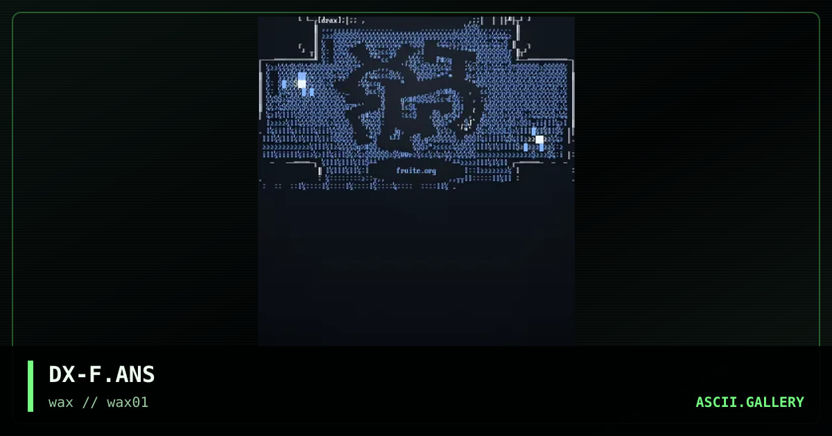 DX-F.ANS, by drax, 1997
