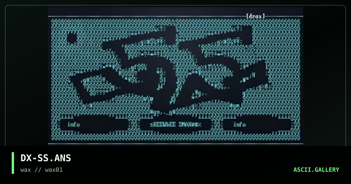 DX-SS.ANS, by drax, 1997