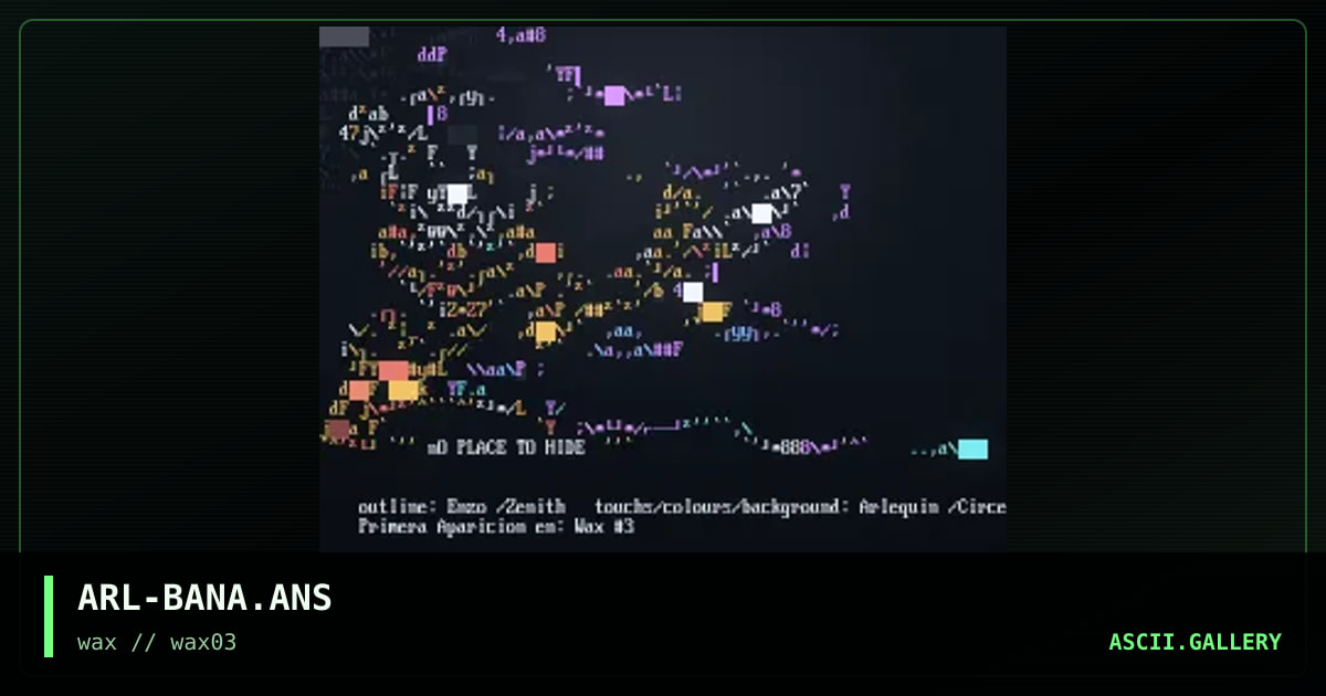 ARL-BANA.ANS, by arlequin, enzo, 1998