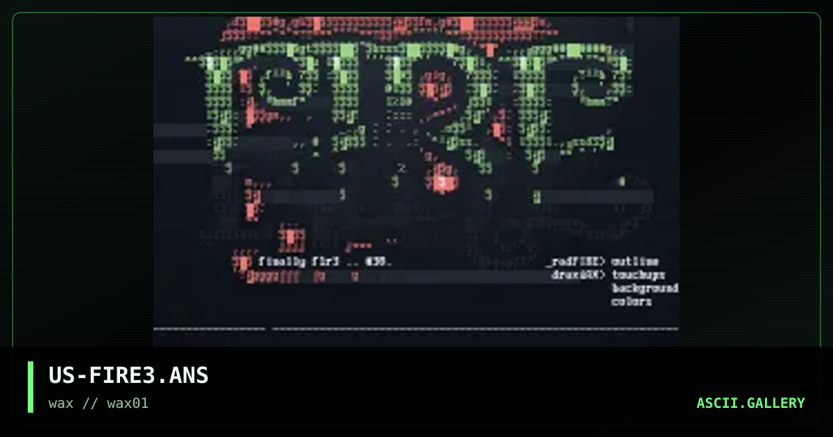 US-FIRE3.ANS, by drax, rad, 1997