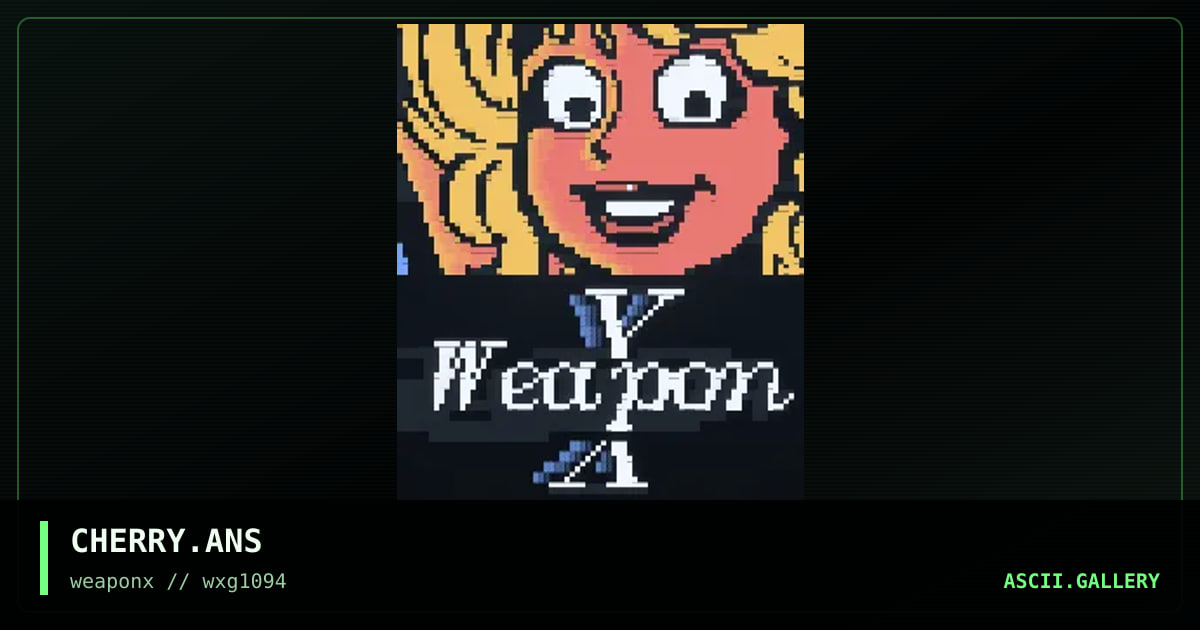 CHERRY.ANS, by patch, 1994