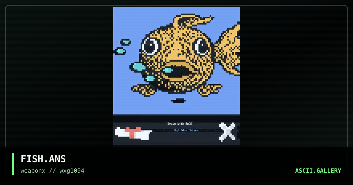FISH.ANS, by adam shiver, 1994